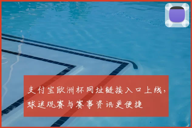 支付宝欧洲杯网址链接入口上线，球迷观赛与赛事资讯更便捷