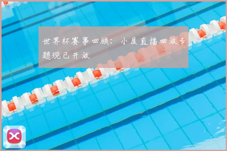 世界杯赛事回顾：小度直播回放专题现已开放