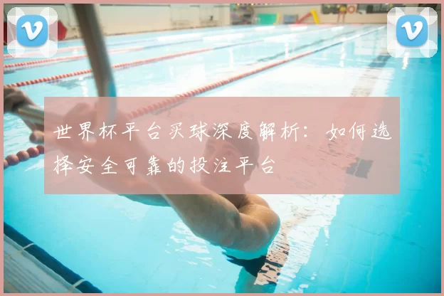 世界杯平台买球深度解析：如何选择安全可靠的投注平台
